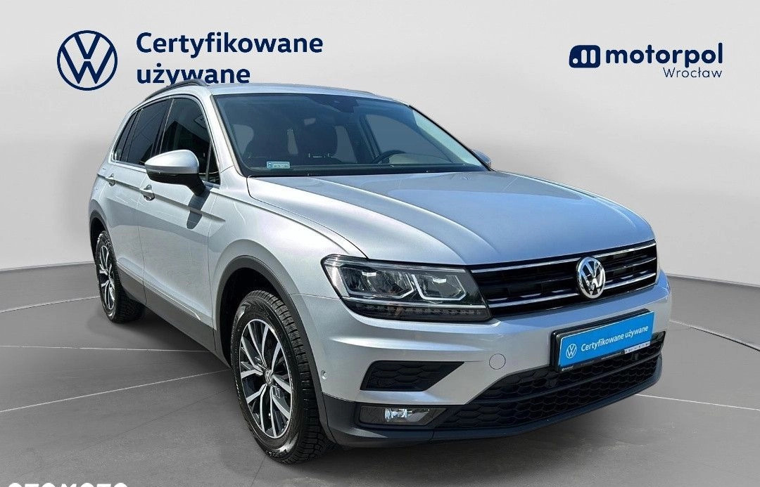 Volkswagen Tiguan cena 116900 przebieg: 51588, rok produkcji 2020 z Brodnica małe 781